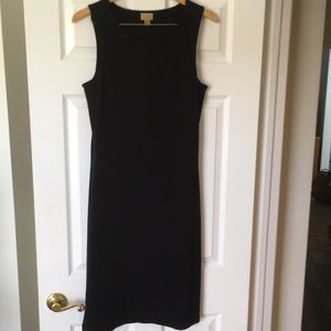 Caslon )Nordstrom brand)  M Jersey black dress.